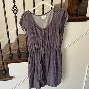 Levi’s Mini Dress – Purple with White Polka Dots